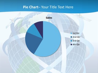 Graphic Longitude Continents PowerPoint Template