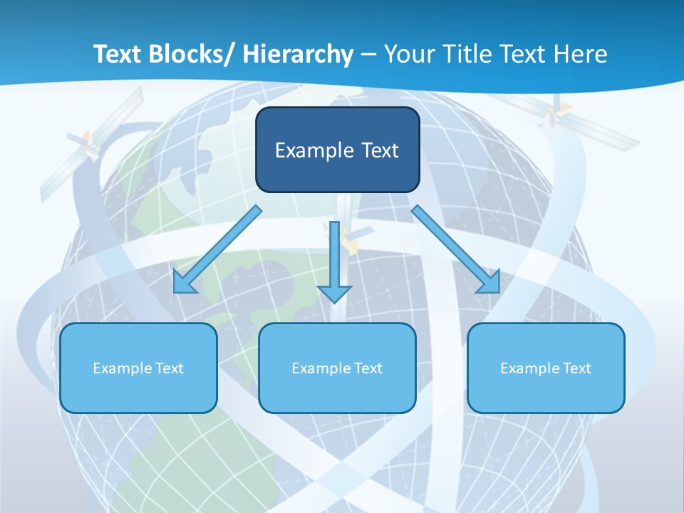 Graphic Longitude Continents PowerPoint Template