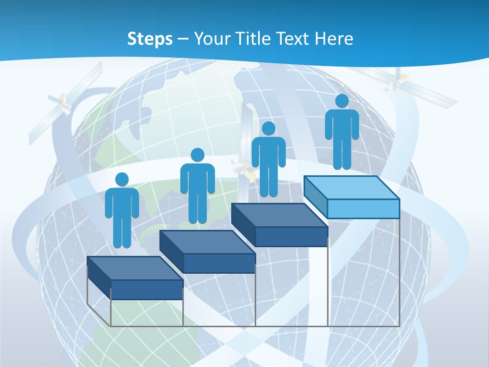 Graphic Longitude Continents PowerPoint Template