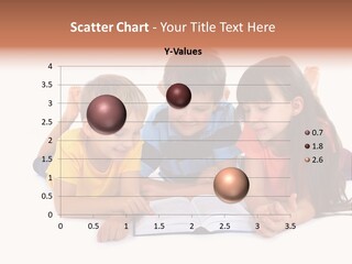 A Group Of Children Laying On The Ground Reading A Book PowerPoint Template