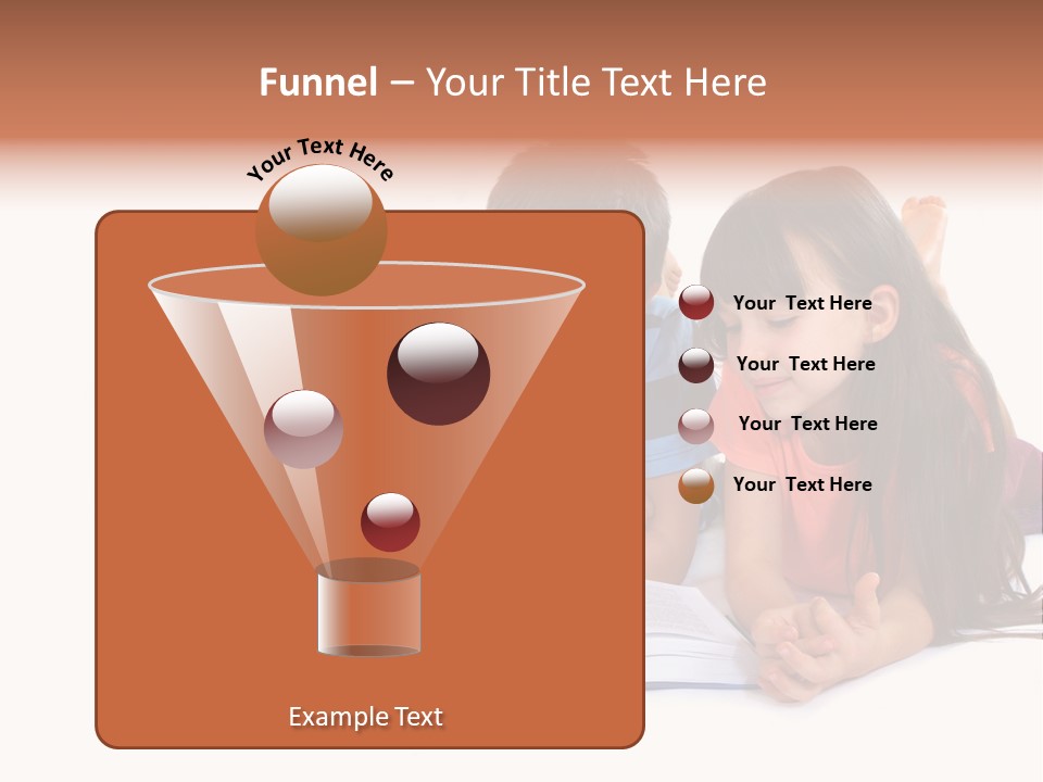 A Group Of Children Laying On The Ground Reading A Book PowerPoint Template