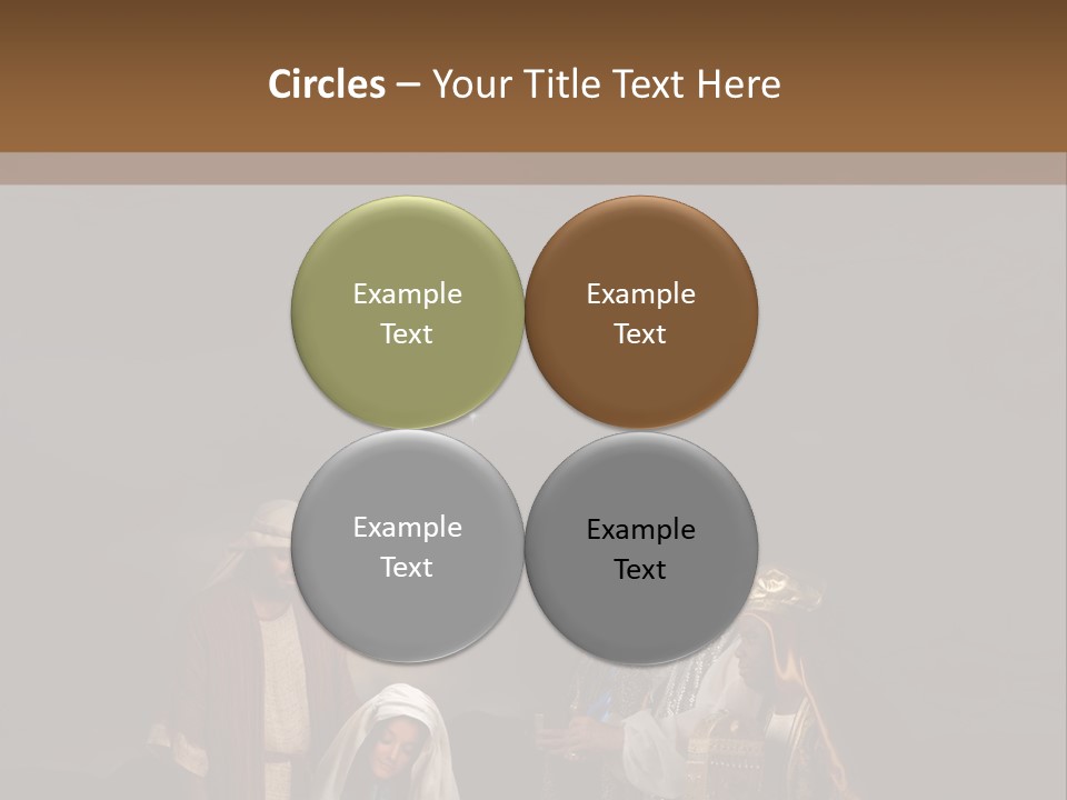 Mother Immaculate Christmas PowerPoint Template