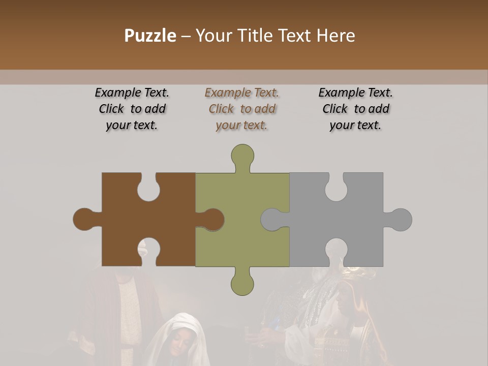 Mother Immaculate Christmas PowerPoint Template