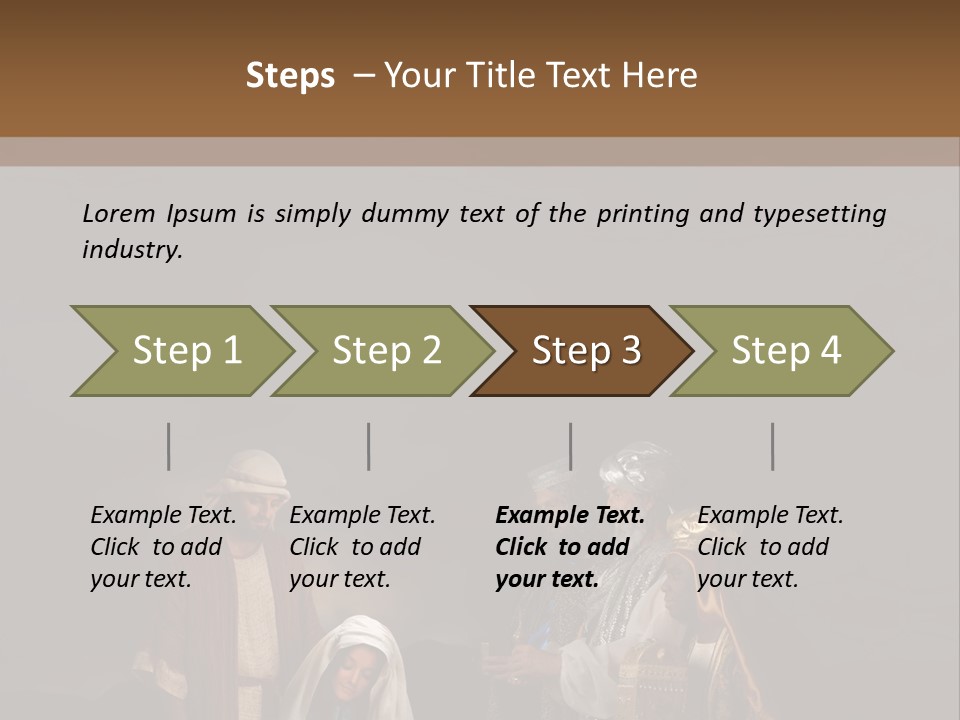 Mother Immaculate Christmas PowerPoint Template