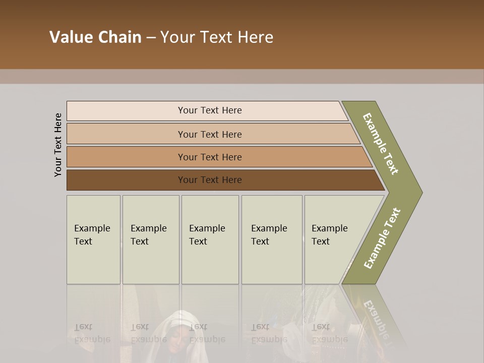 Mother Immaculate Christmas PowerPoint Template