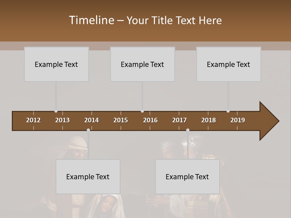 Mother Immaculate Christmas PowerPoint Template