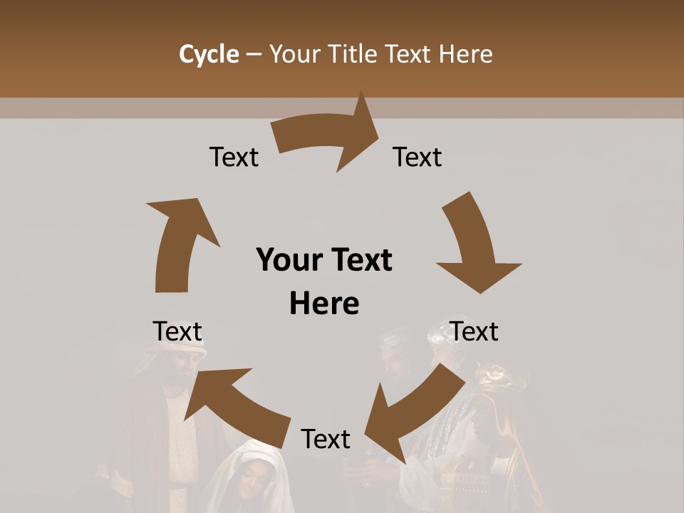 Mother Immaculate Christmas PowerPoint Template