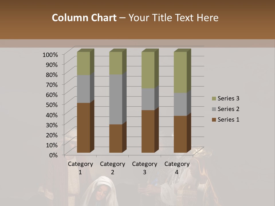 Mother Immaculate Christmas PowerPoint Template