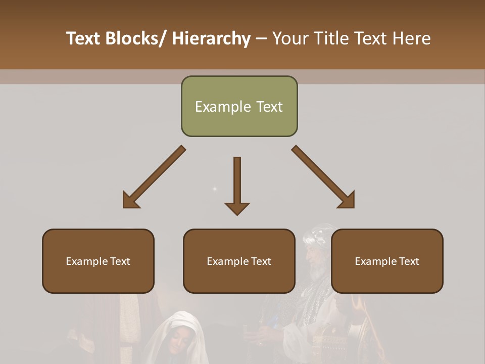 Mother Immaculate Christmas PowerPoint Template
