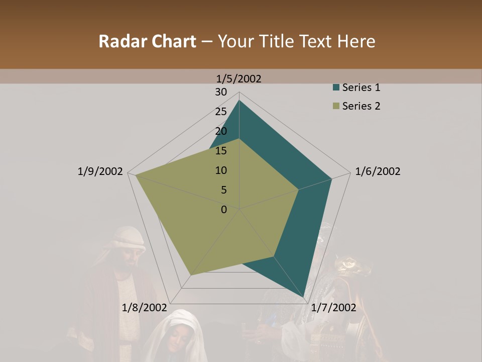 Mother Immaculate Christmas PowerPoint Template