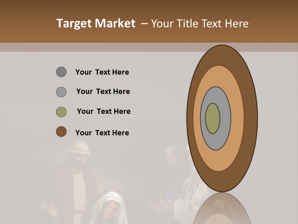 Mother Immaculate Christmas PowerPoint Template