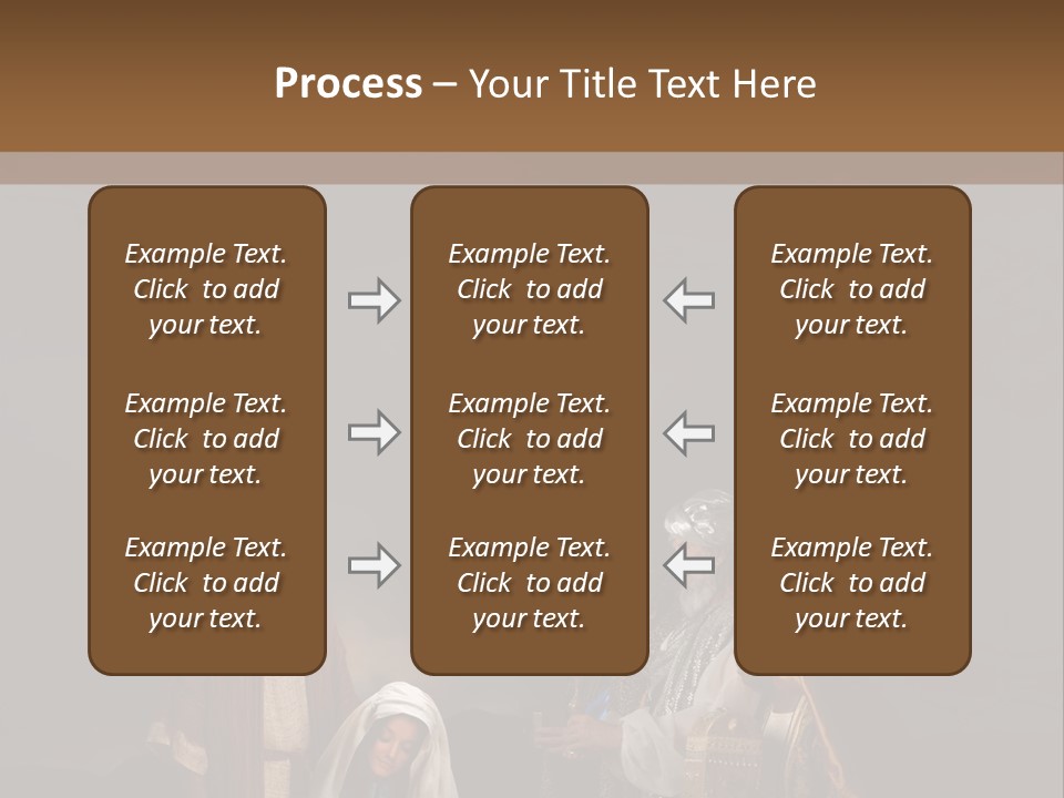 Mother Immaculate Christmas PowerPoint Template