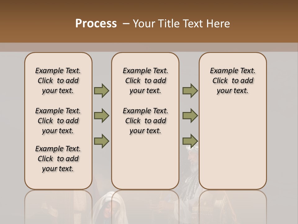 Mother Immaculate Christmas PowerPoint Template