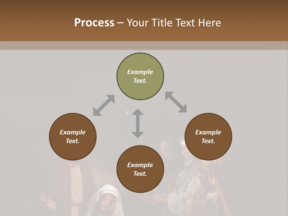 Mother Immaculate Christmas PowerPoint Template