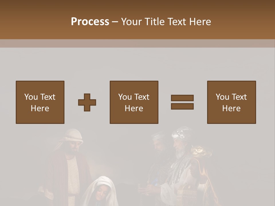 Mother Immaculate Christmas PowerPoint Template