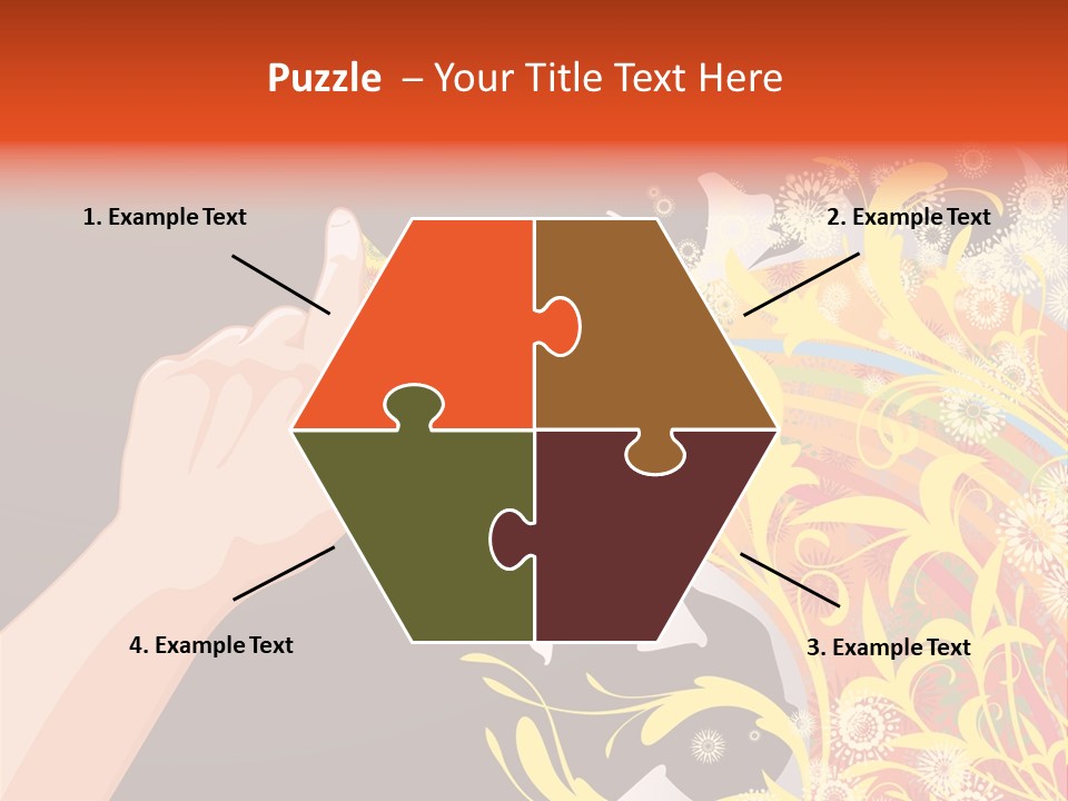Frame Finger Nouveau PowerPoint Template