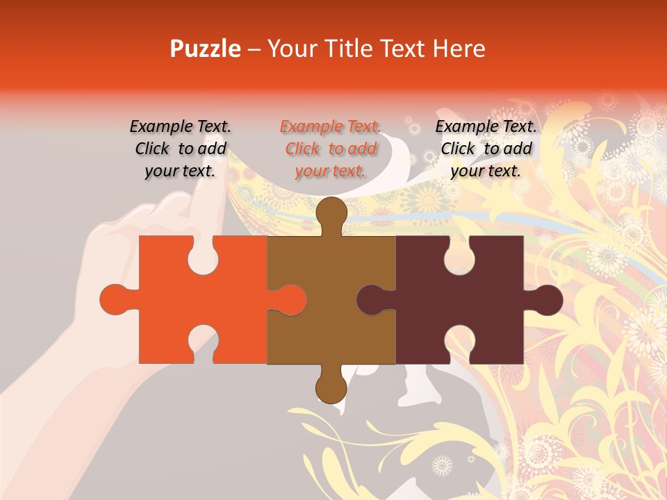 Frame Finger Nouveau PowerPoint Template