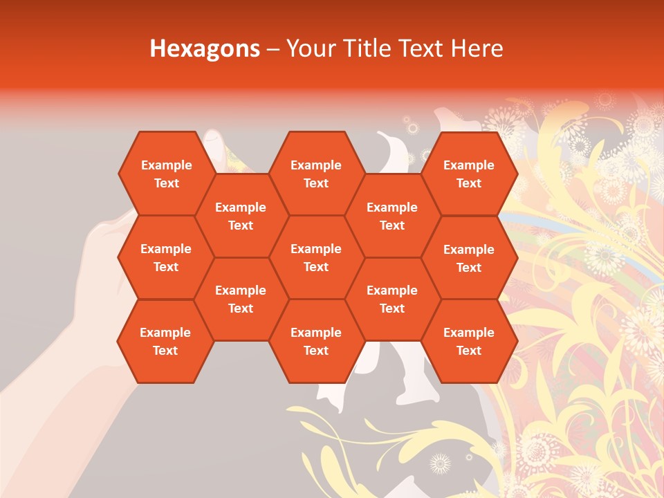 Frame Finger Nouveau PowerPoint Template