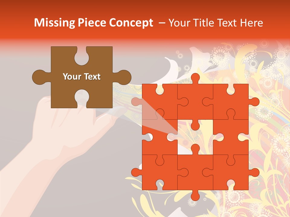 Frame Finger Nouveau PowerPoint Template