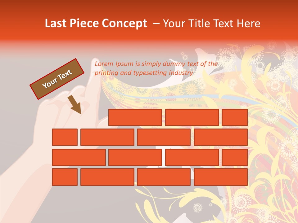 Frame Finger Nouveau PowerPoint Template