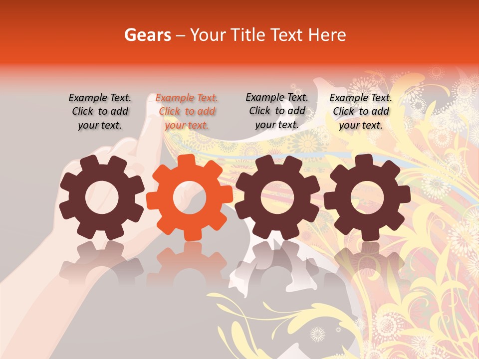 Frame Finger Nouveau PowerPoint Template