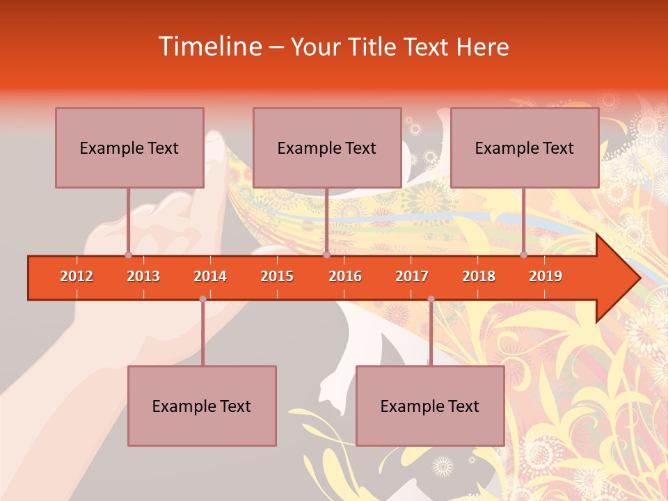 Frame Finger Nouveau PowerPoint Template