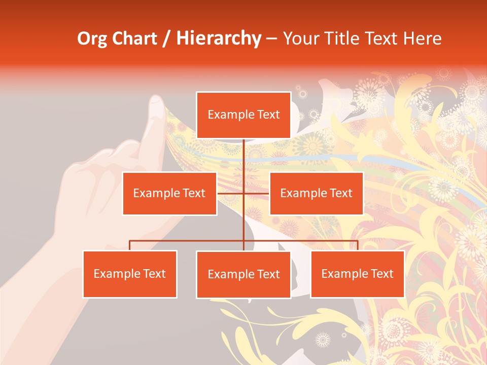 Frame Finger Nouveau PowerPoint Template