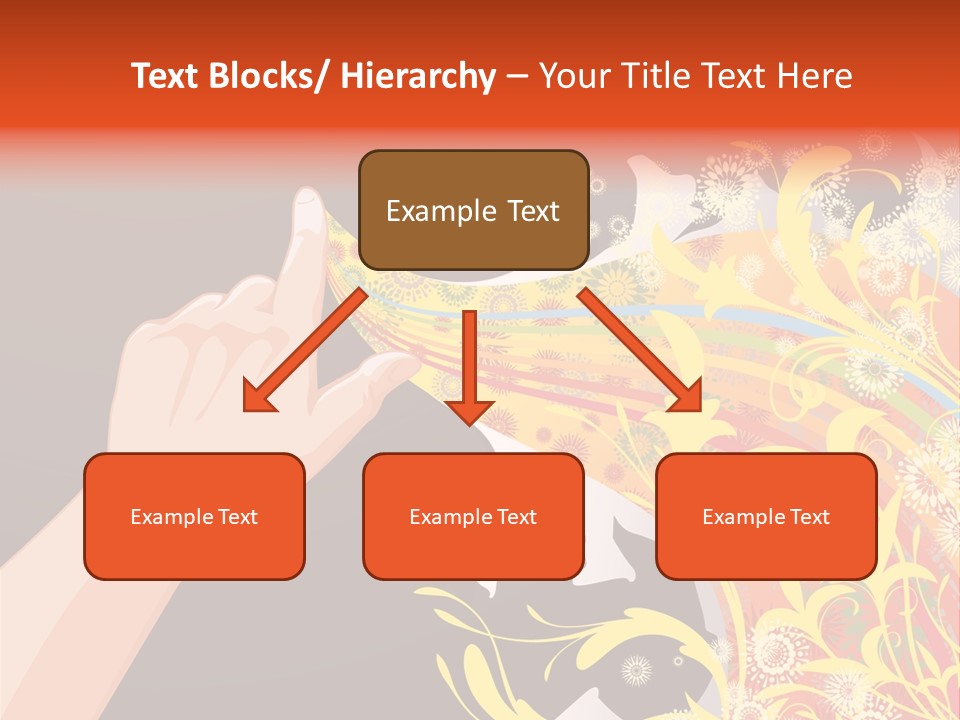Frame Finger Nouveau PowerPoint Template