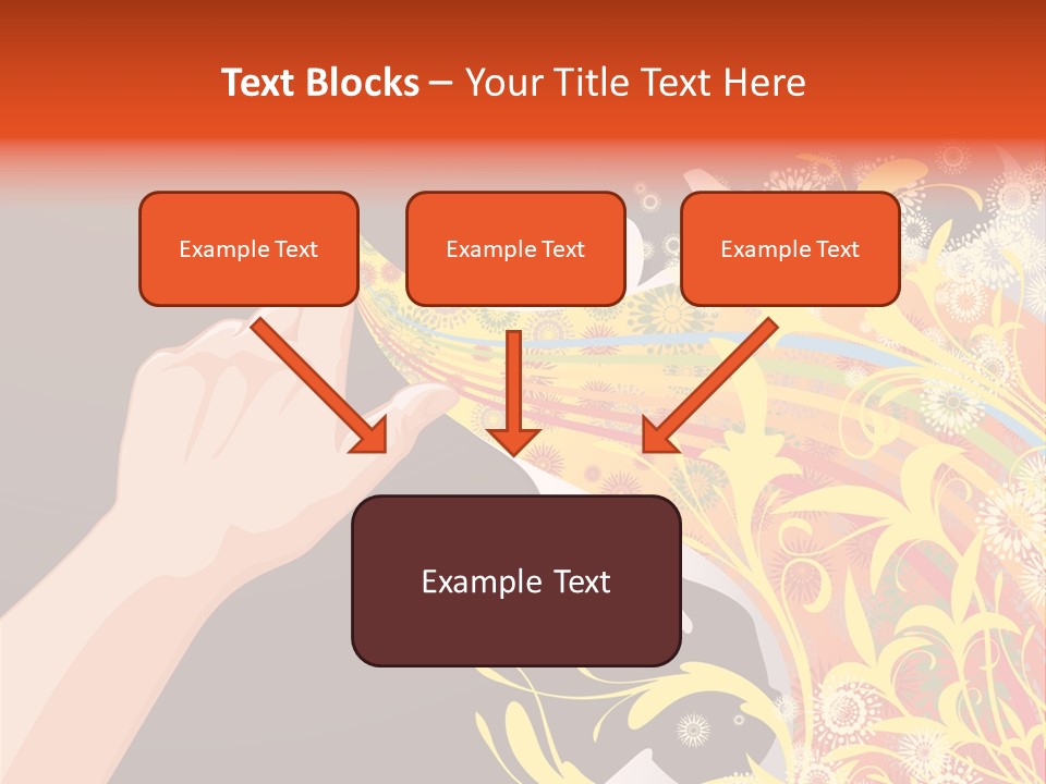 Frame Finger Nouveau PowerPoint Template