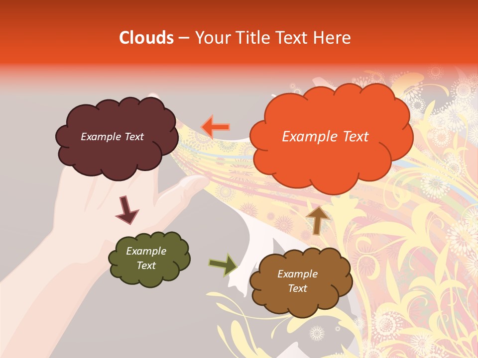 Frame Finger Nouveau PowerPoint Template