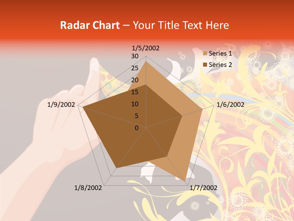 Frame Finger Nouveau PowerPoint Template
