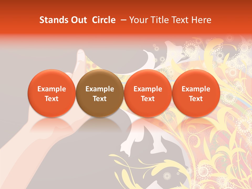 Frame Finger Nouveau PowerPoint Template