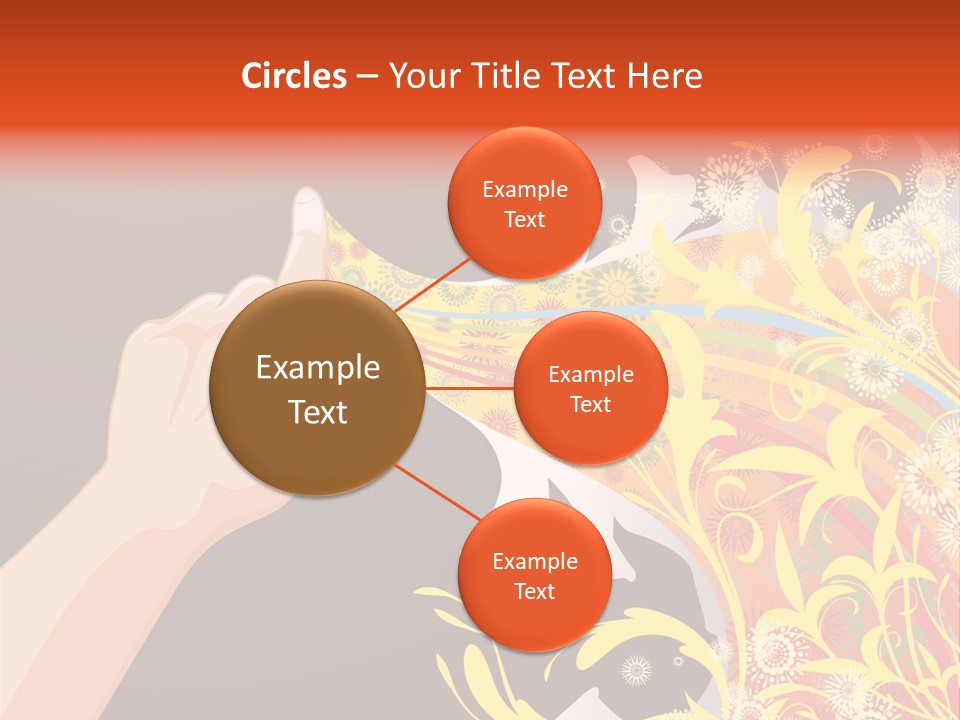 Frame Finger Nouveau PowerPoint Template