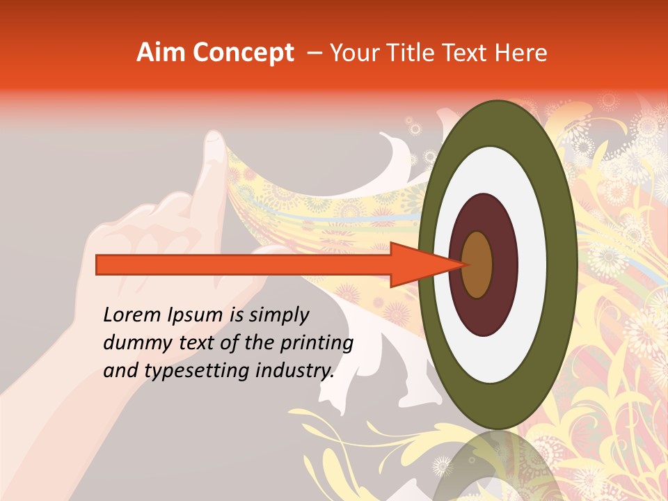 Frame Finger Nouveau PowerPoint Template