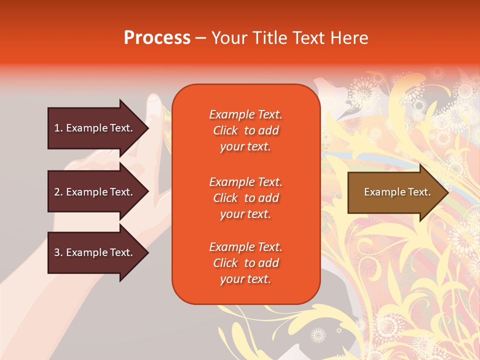 Frame Finger Nouveau PowerPoint Template