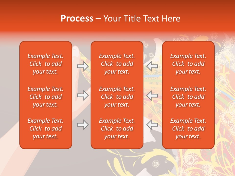 Frame Finger Nouveau PowerPoint Template