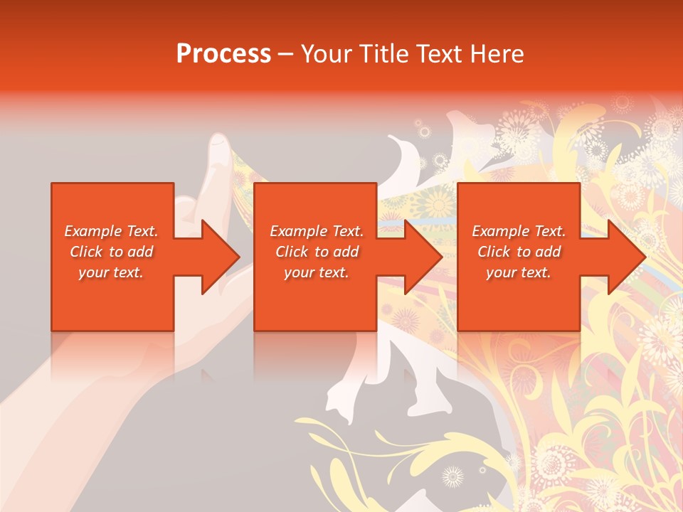 Frame Finger Nouveau PowerPoint Template