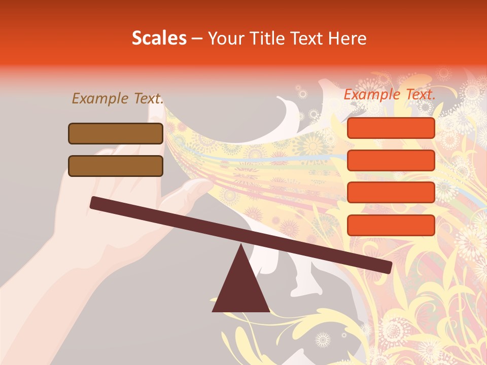Frame Finger Nouveau PowerPoint Template