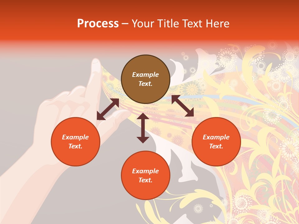 Frame Finger Nouveau PowerPoint Template