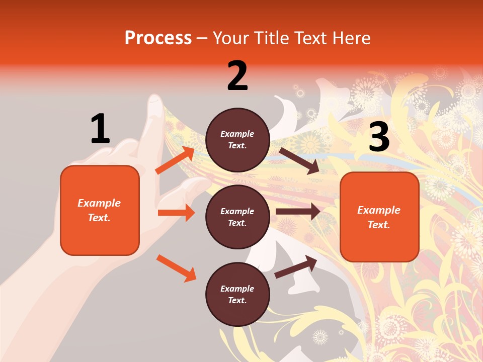 Frame Finger Nouveau PowerPoint Template