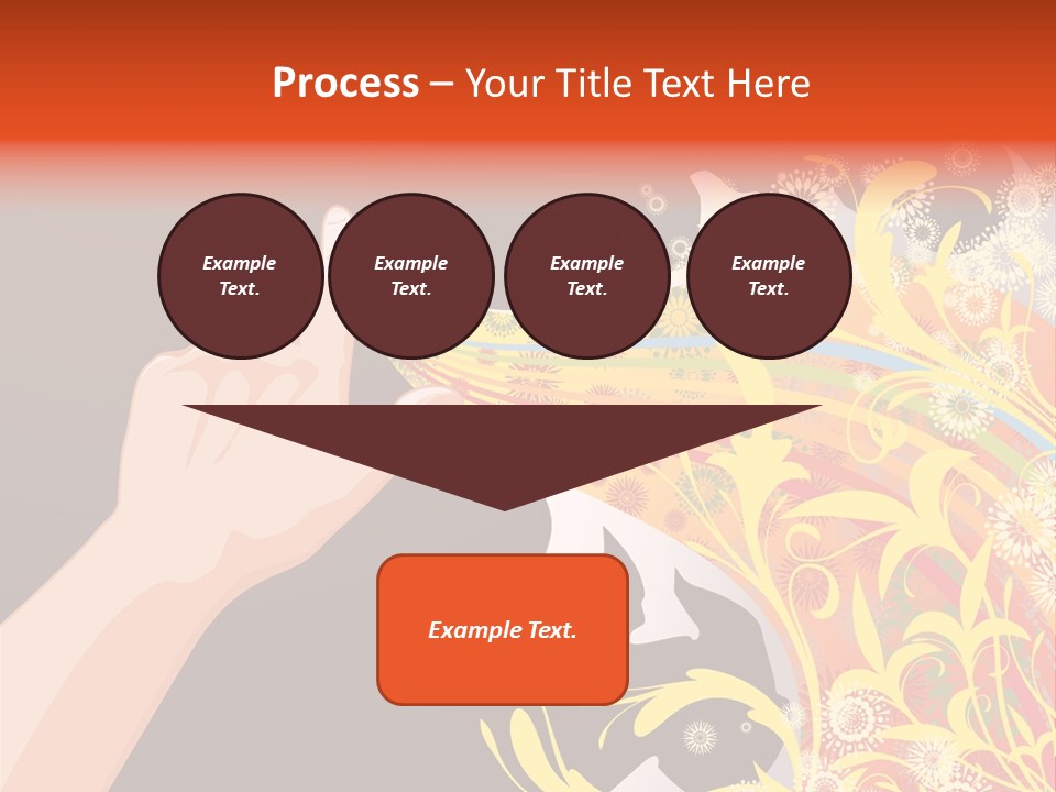Frame Finger Nouveau PowerPoint Template