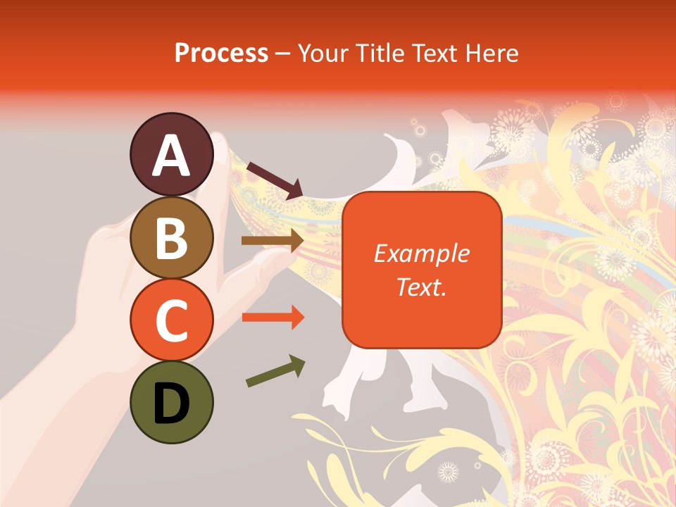Frame Finger Nouveau PowerPoint Template