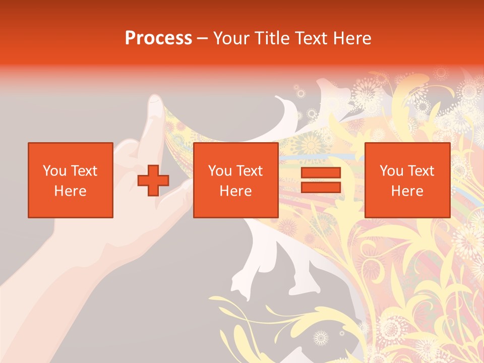 Frame Finger Nouveau PowerPoint Template