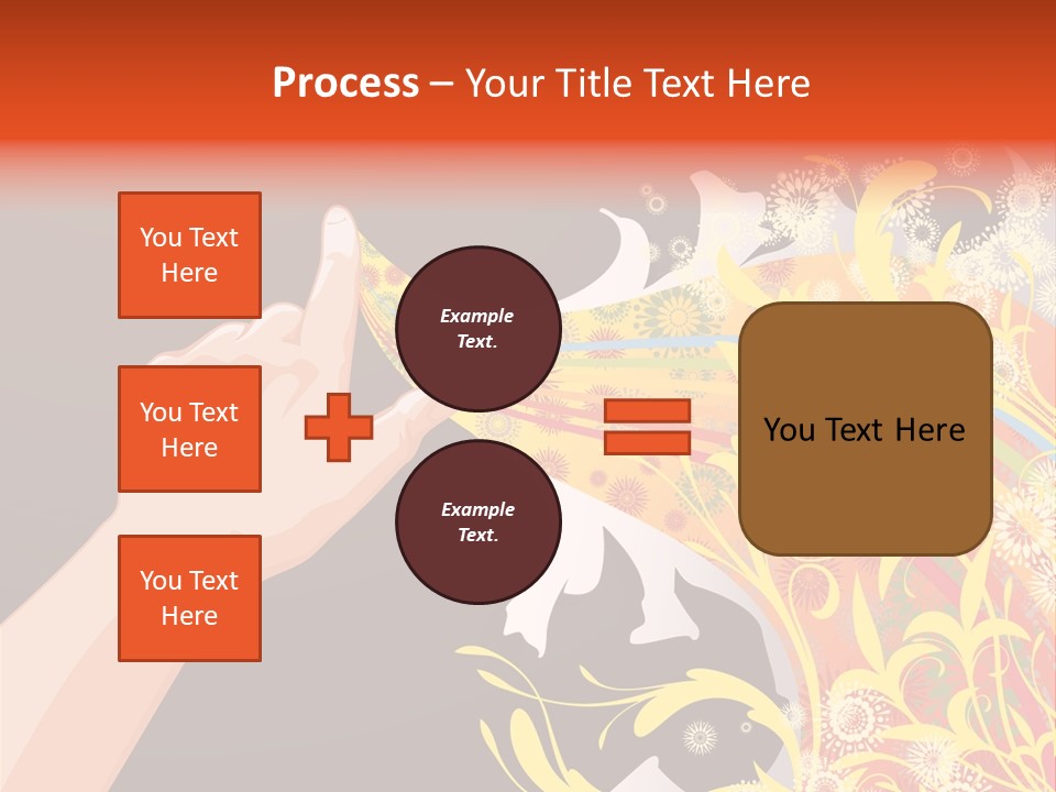Frame Finger Nouveau PowerPoint Template