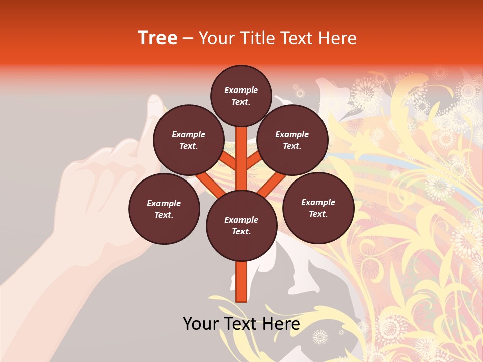 Frame Finger Nouveau PowerPoint Template
