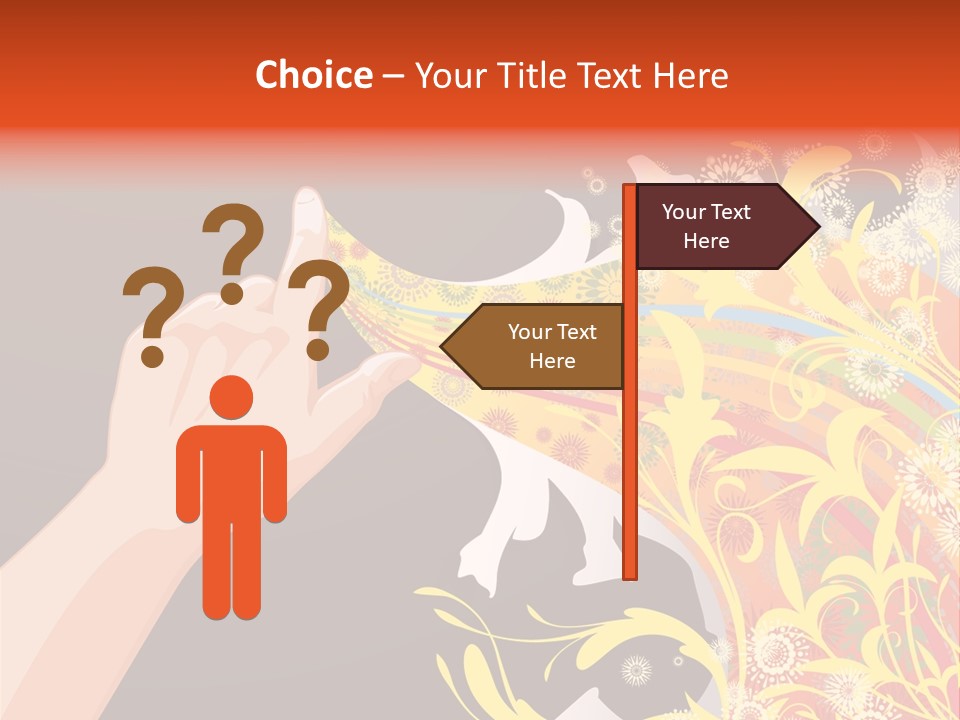 Frame Finger Nouveau PowerPoint Template