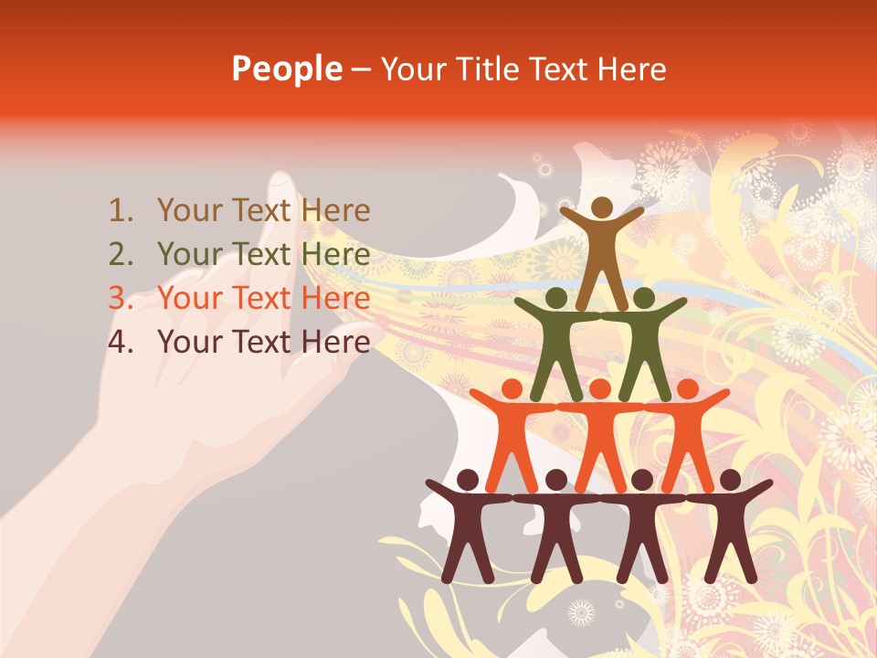 Frame Finger Nouveau PowerPoint Template