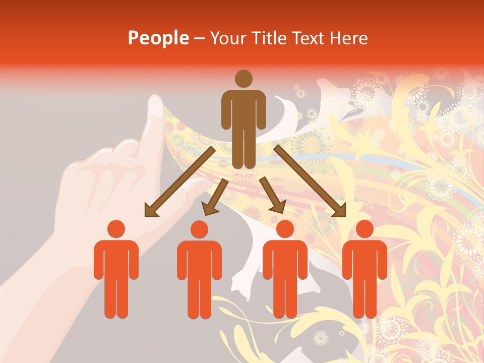 Frame Finger Nouveau PowerPoint Template