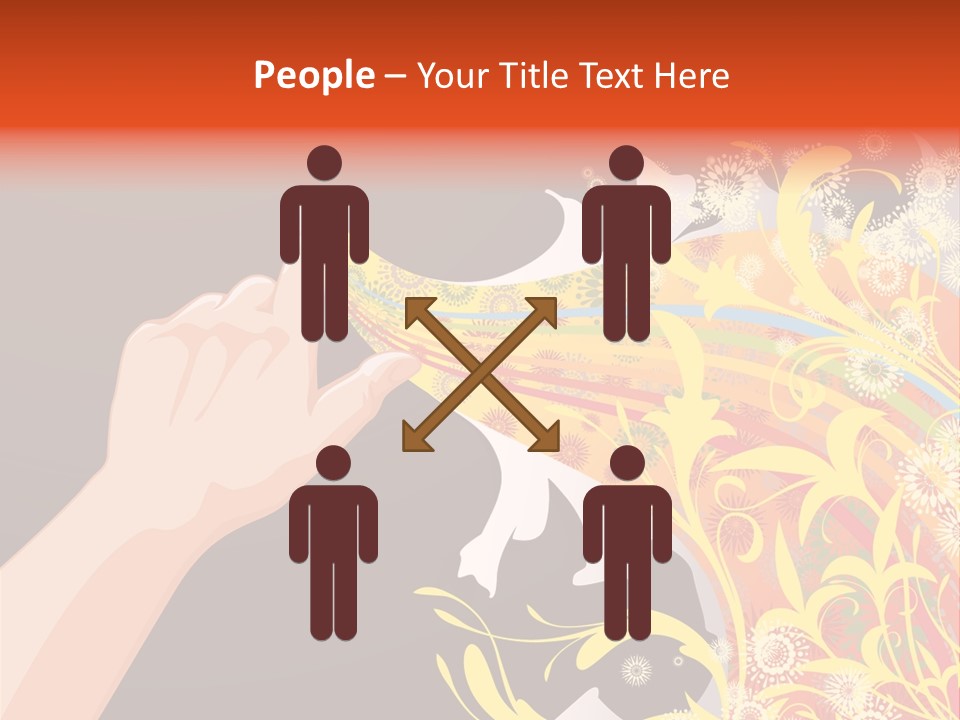 Frame Finger Nouveau PowerPoint Template