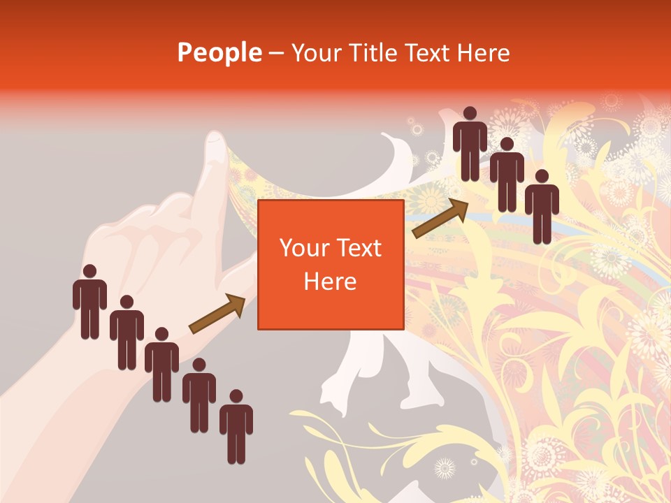 Frame Finger Nouveau PowerPoint Template